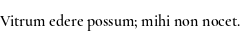 Specimen for Cormorant SemiBold (Latin script).