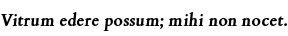 Specimen for Kurinto Book JP Bold Italic (Latin script).