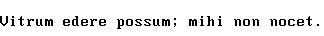 Specimen for Mx437 Sigma RM 9x16 Regular (Latin script).