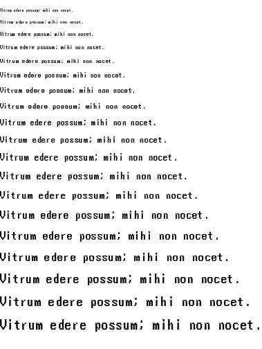 Specimen for Ac437 TridentEarly 9x14 Regular (Latin script).