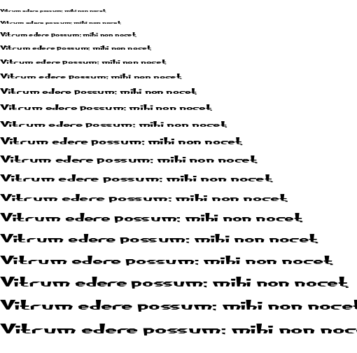 Specimen for Fluoride Beings Regular (Latin script).