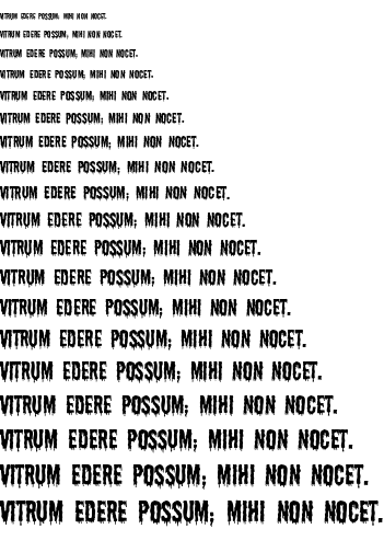Specimen for Shlop Regular (Latin script).