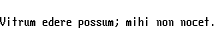 Specimen for Ac437 IBM 3270pc Regular (Latin script).