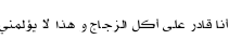 Specimen for KacstNaskh Medium (Arabic script).