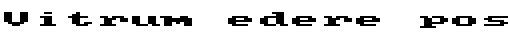 Specimen for Mx437 Tandy1K-I 200L-2x Regular (Latin script).
