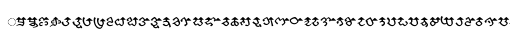 Specimen for Noto Sans Bhaiksuki Regular (Latin script).