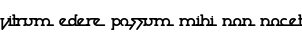 Specimen for Powderworks BRK Regular (Latin script).