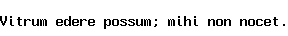 Specimen for Consoleet Darwin medium (Latin script).