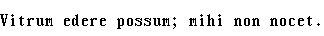 Specimen for Consoleet Roman Large medium (Latin script).