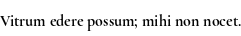 Specimen for Cormorant Garamond Bold (Latin script).