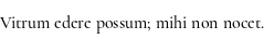 Specimen for Cormorant Medium (Latin script).