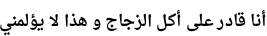 Specimen for Droid Arabic Naskh Bold (Arabic script).