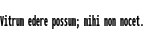 Specimen for Inconsolata Ultra Condensed Black (Latin script).