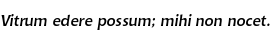 Specimen for Kurinto Curv Core SemiBold Italic (Latin script).