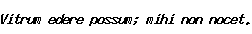 Specimen for Misc Fixed Bold Italic (Latin script).