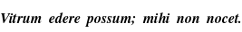 Specimen for Norasi Bold Italic (Latin script).