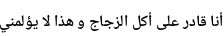 Specimen for Noto Naskh Arabic Semi Bold (Arabic script).