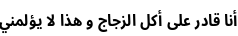 Specimen for Noto Sans Arabic Condensed Bold (Arabic script).