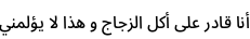Specimen for Noto Sans Arabic SemiCondensed Medium (Arabic script).