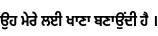 Specimen for Noto Sans Gurmukhi Condensed Bold (Gurmukhi script).