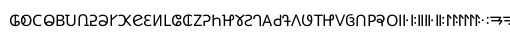 Specimen for Noto Sans Pau Cin Hau Regular (Latin script).