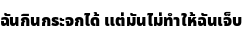 Specimen for Noto Sans Thai UI Black (Thai script).