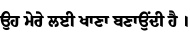 Specimen for Noto Serif Gurmukhi Black (Gurmukhi script).