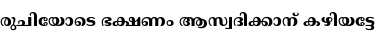 Specimen for Noto Serif Malayalam ExtraBold (Malayalam script).