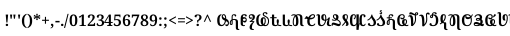 Specimen for Noto Serif Vithkuqi SemiBold (Latin script).