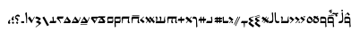 Specimen for Noto Serif Yezidi Bold (Latin script).