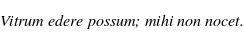 Specimen for OmegaSerif88592 Italic (Latin script).