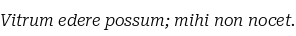 Specimen for Roboto Serif 14pt Light Italic (Latin script).