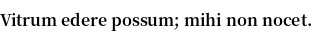 Specimen for Source Han Serif TW Bold (Latin script).