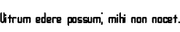 Specimen for Your Complex BRK Normal (Latin script).