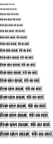 Specimen for 1980 Portable Regular (Latin script).