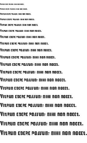 Specimen for Adriator Regular (Latin script).