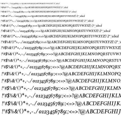 Specimen for Atavyros Regular (Coptic script).