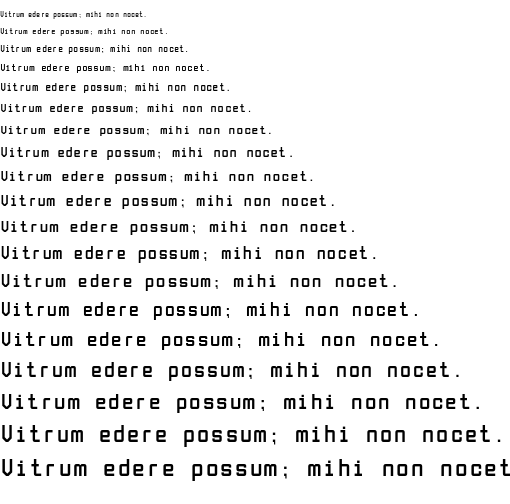 Specimen for BabelStone Irk Bitig Regular (Latin script).