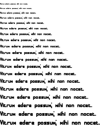 Specimen for Bandwidth Bandless BRK Regular (Latin script).