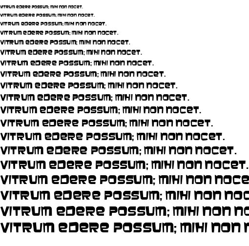 Specimen for Baveuse Regular (Latin script).