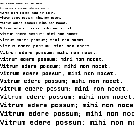 Specimen for CPMono_v07 Bold (Latin script).