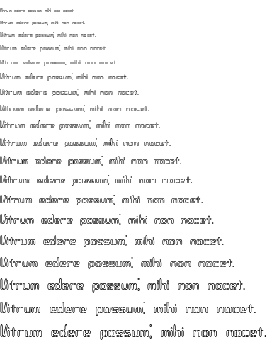 Specimen for Compliant Confuse 2o BRK Normal (Latin script).