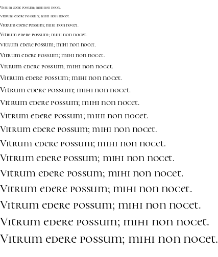 Specimen for Cormorant Unicase Medium (Latin script).