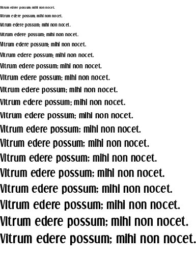 Specimen for Dream Orphans Bold (Latin script).