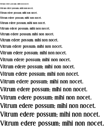 Specimen for Effloresce Bold (Latin script).