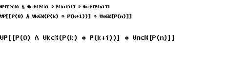 Specimen for Efont Biwidth Bold (Math script).