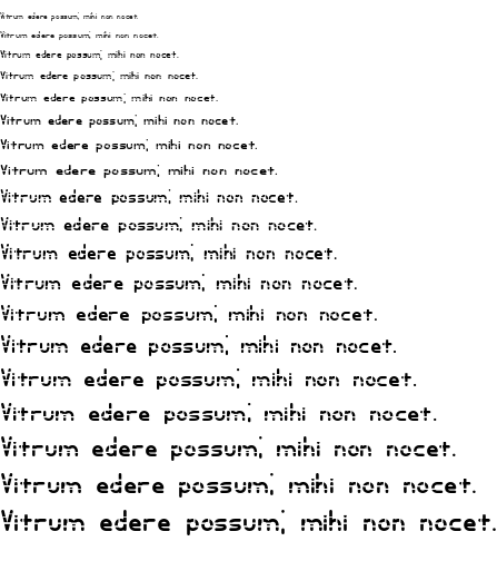 Specimen for Entangled Layer A BRK Normal (Latin script).