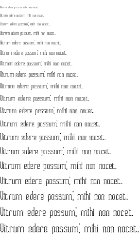 Specimen for Fascii Scraggly BRK Regular (Latin script).
