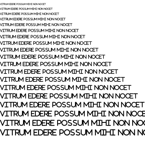 Specimen for Font Awesome 6 Free Regular (Latin script).