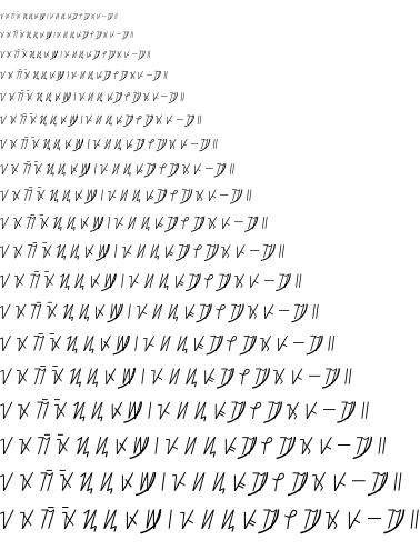 Specimen for FreeSerif Regular (Hanunoo script).